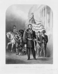 Général Ulysses S. Grant au Capitole des États-Unis, 1868